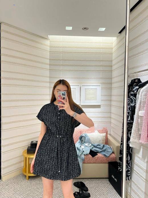 香奈儿 25Mcoco beach系列新款 暗花薄呢背心裙（ZY*MM） 商品图2