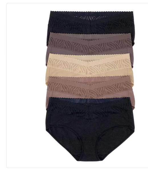 到手价158元 Felina女士内裤五条装 码全 S-XL颜色随机 商品图1