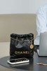 香奈儿  25A新款 22Mini bag  黑金 垃圾袋 （LZ） 商品缩略图8