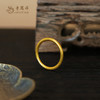 老凤祥黄金手镯足金999素圈戒指，门店同款。经典素圈光圈戒指日 常百搭  富贵绵长送礼佳品礼物，古法黄金戒指。克重计价，工费96/克。多退少补支持到店自取/包邮到家 商品缩略图3