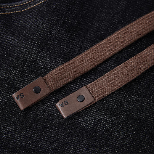 【新品上新】HX 冬季水洗牛仔长裤抽绳S201444251101 商品图4