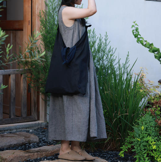 之如初 色织亚麻无袖连衣裙 商品图7