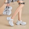 ZHR则则厚底镂空老爹鞋女2025夏季透气包头运动凉鞋魔术贴休闲鞋 商品缩略图9