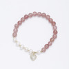ZQ660006草莓晶爱心珍珠手串 商品缩略图1