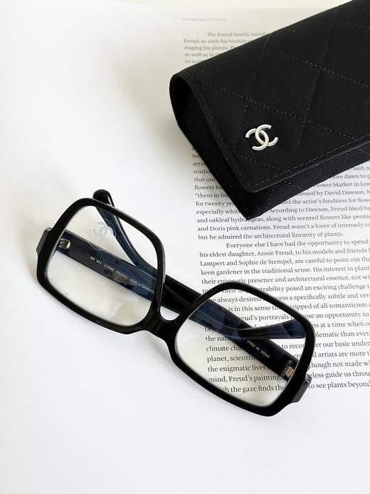 QT57-香奈儿 欧版 板材镜架 方形 光学眼镜 女款 黑色（QT*JH）夏季专享 商品图9