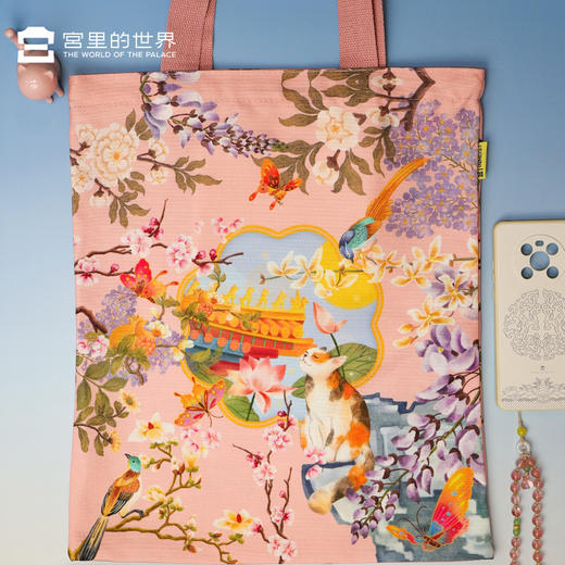 【宫里的帆布袋】宫笔生花系列 帆布袋 多色可选 商品图12