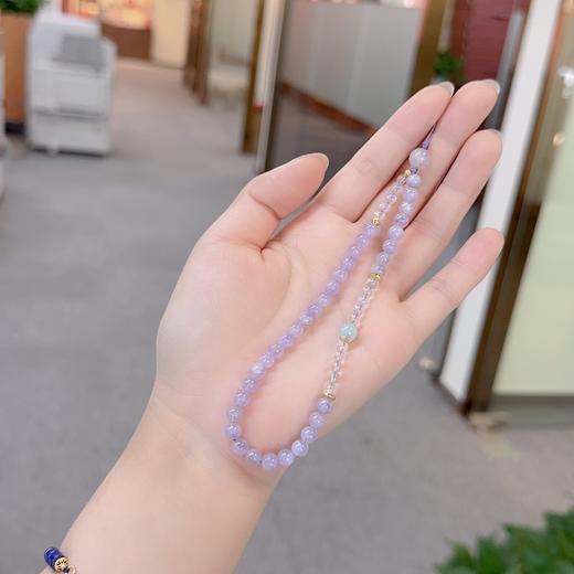 清新薰衣草手机链 JD 商品图4