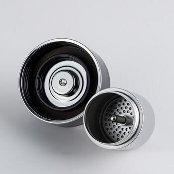 希诺茶水分离保温杯高档商务泡茶杯子便携不锈钢水杯XN-3319深海蓝 商品图2