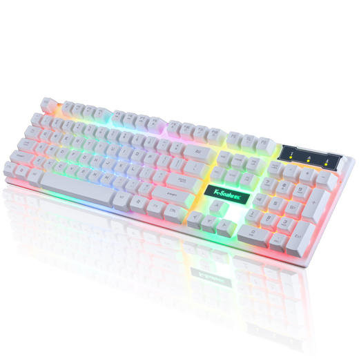 【有线背光键盘鼠标套装】蝰蛇KM320笔记本游戏键鼠套装 USB通用  商品图8