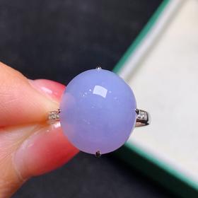 蛋面翡翠戒指