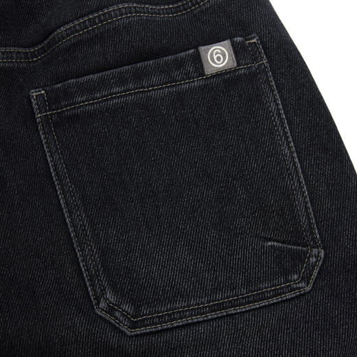 HX 冬季复古水洗萝卜牛仔长裤S201444226101 商品图6