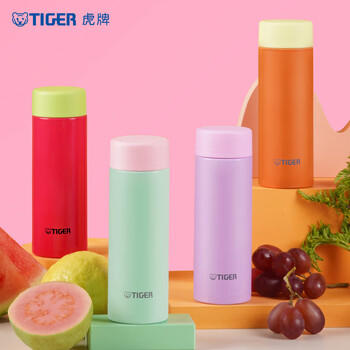 虎牌（TIGER）迷你保温保冷杯可爱少女心小巧便携水杯MOA-A15C-GB芭乐色-150ml 商品图1