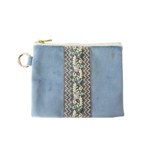 HUJI祤集收纳包OrientMarket刺绣天鹅绒系列 商品图2