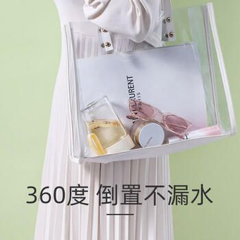 富光清然玻璃杯 高硼硅玻璃水杯子 女生便携牛奶咖啡高颜值茶杯480ml 商品图5