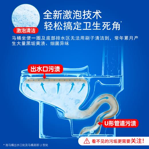 净狮马桶泡泡净马桶清洁剂家用坐便祛味清洁 可能会有漏气结块不影响使用 介意勿拍 商品图4