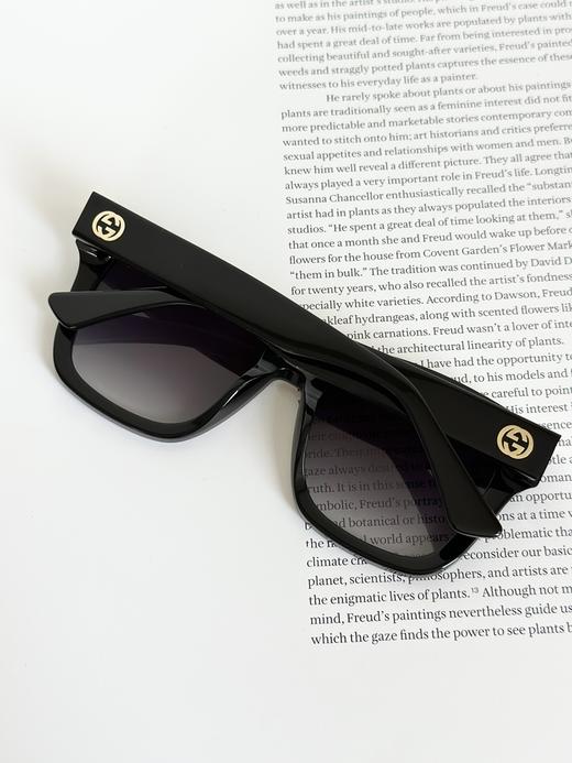 QT54- 古驰 Logo标识系列时尚造型款假日旅行版 板材镜架 方形 太阳眼镜 男女同款情侣款（QT*JH）夏季专享 商品图9