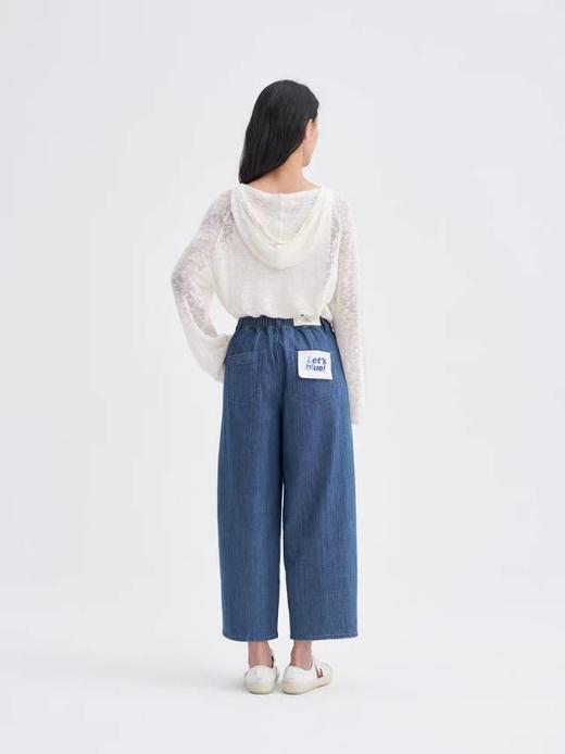 2楼素然环保棉竹节薄牛仔松锥裤吊牌价1650 商品图2