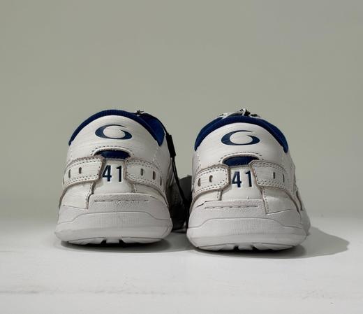 中性款圆头皮面系带做旧休闲鞋004 商品图2