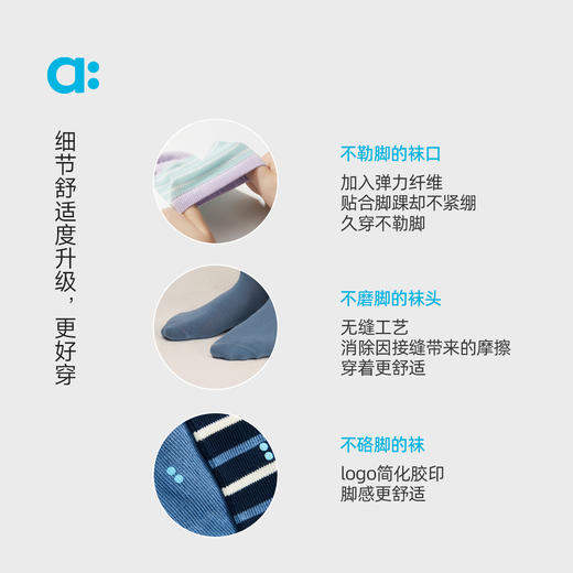 allblu幼岚【中筒四季袜】儿童袜子A类25秋新款男童女童透气耐穿 商品图1