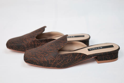 漫物记香云纱平头平底鞋 商品图3