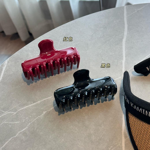 韩国小众jennie同款Smoot*mood醋酸抓夹发夹908 商品图1