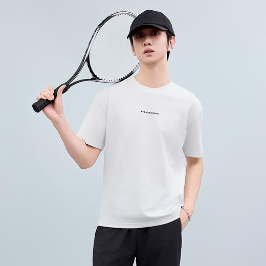 【断码清仓】HX 夏季圆领短袖T恤S102522150101/02/03 商品图3