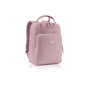 新秀丽（Samsonite）双肩包女新款大容量商旅背包粉色96Q*90036