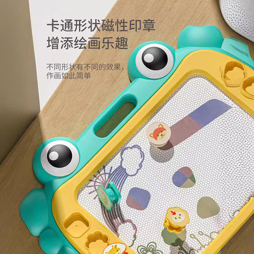【儿童画板磁性画画板】玩具家用涂鸦板 宝宝写字板磁力彩色绘画架画桌  商品图2