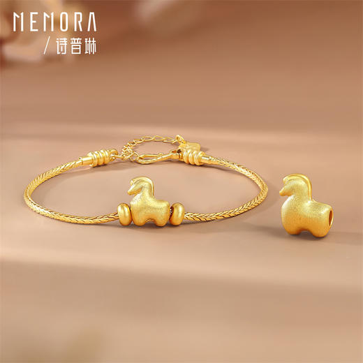 【新品首发】盛世风华马逐梦足金转运珠 生肖马黄金转运珠MEMORA诗普琳MEMORA诗普琳HP874101、HP874102 商品图6