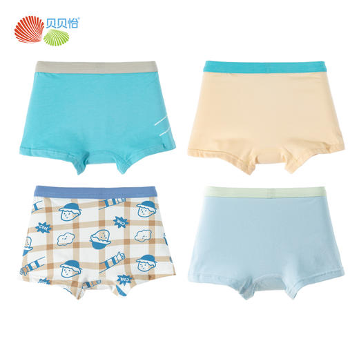 贝贝怡男童儿童内裤（4件装）ZB5EP019 商品图14