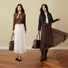 【严选】诗凡黎法式浪漫飘逸重工不规则半身裙2025秋新款时尚百搭中长半裙7G7140941 商品缩略图1