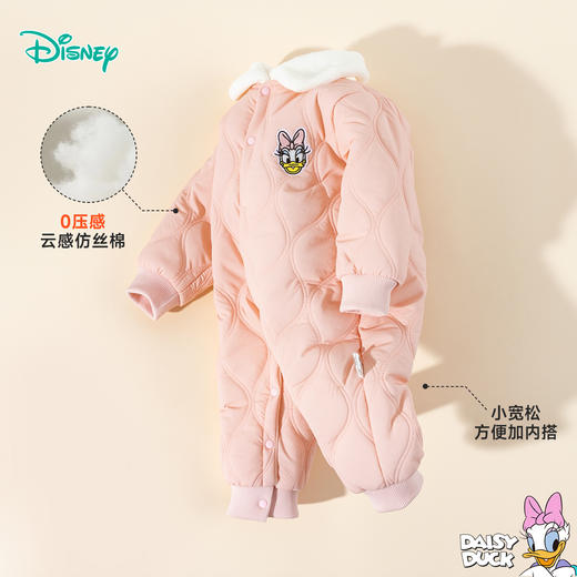 迪士尼冬季女童夹棉连体衣ZD4EL002 商品图7