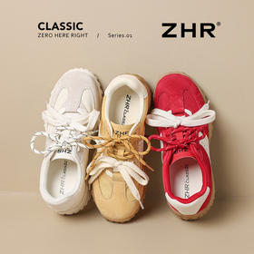 ZHR则则时尚内增高休闲鞋2025夏季新款元气多巴胺休闲鞋CX108
