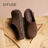 〖章若楠同款〗Dfuse迪芙斯2025秋季新款软欧包简约复古外穿鞋勃肯鞋懒人一脚蹬包头凉拖DFD3110058 商品缩略图12