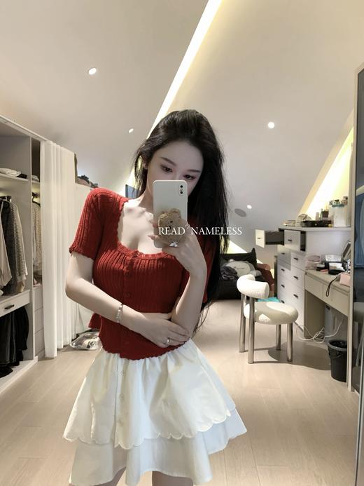 Read Nameless /车厘子红短袖 2025/7/31 商品图2