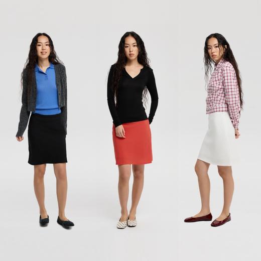 oneup天丝亚麻半身裙 商品图4