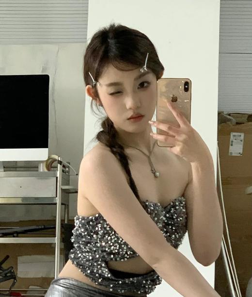 香奈儿 爱心双C双吊坠项链（XJ） 商品图4