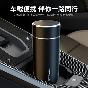 富光保温杯男士水杯316L不锈钢杯子商务便携车载商务泡茶杯 /厨具 /水具 /保温杯 商品图3