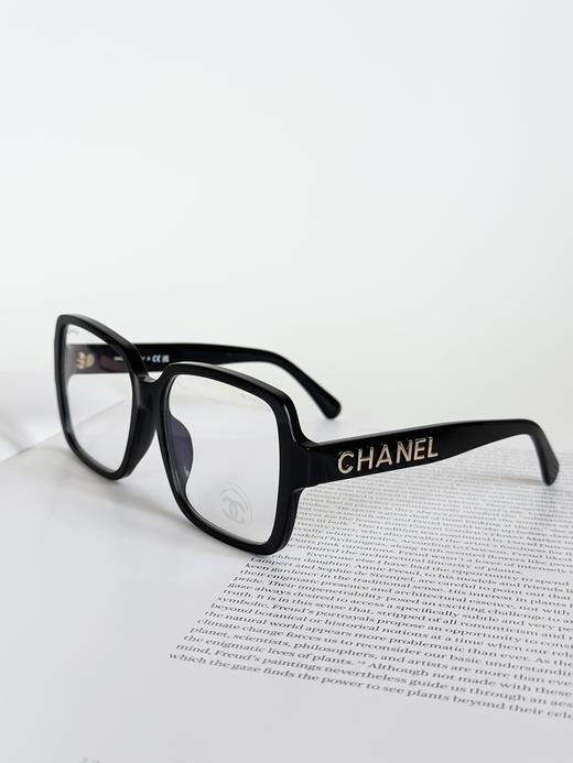 QT57-香奈儿 欧版 板材镜架 方形 光学眼镜 女款 黑色（QT*JH）夏季专享 商品图3