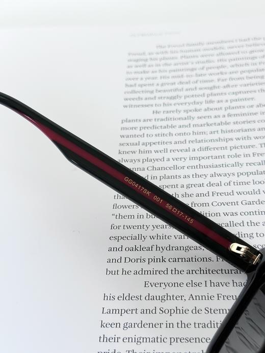 QT67-古驰 防紫外线全框太阳镜墨镜 方形 太阳眼镜 男女同款情侣款（QT*JH）夏季专享 商品图8