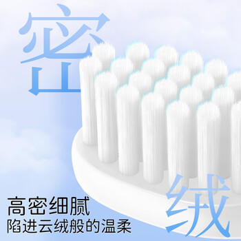 青蛙柔护系列成人护龈牙刷4支超细软毛抗敏小刷头 商品图1