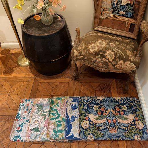 Morrisart草莓小偷仿亚麻吸水垫|颜值绝美，随意拍都上镜！ 商品图0