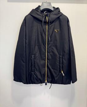 女款连帽風衣外套連腰帶020