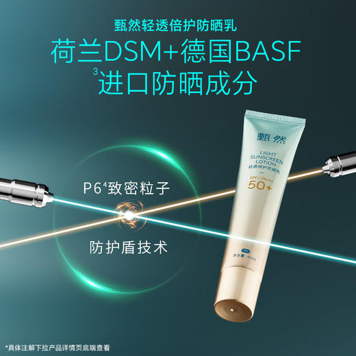 sy甄然轻透倍护防晒乳40ml/支（买一送一） 商品图5