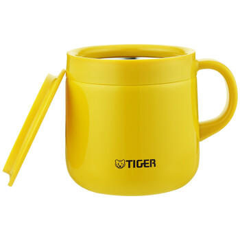 虎牌（TIGER）保温杯不锈钢双层真空办公咖啡马克杯MCI-A28C-Y芒果色280ml 商品图5