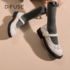 Dfuse迪芙斯2025秋季新款一字带单鞋小圆头蝴蝶结芭蕾玛丽珍鞋DFD3111009 商品缩略图2