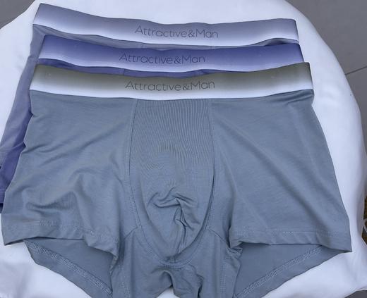 新款四角男士内裤60支莫代尔棉柔软舒适透气平角内裤22804805 商品图1