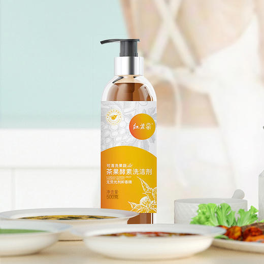 大三湘红茶果酵素洗洁剂480ml 商品图1