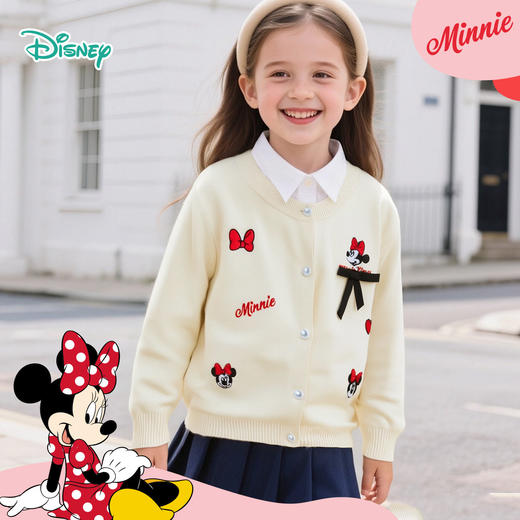 迪士尼女童春秋毛衣开衫ZD3ES064 商品图1