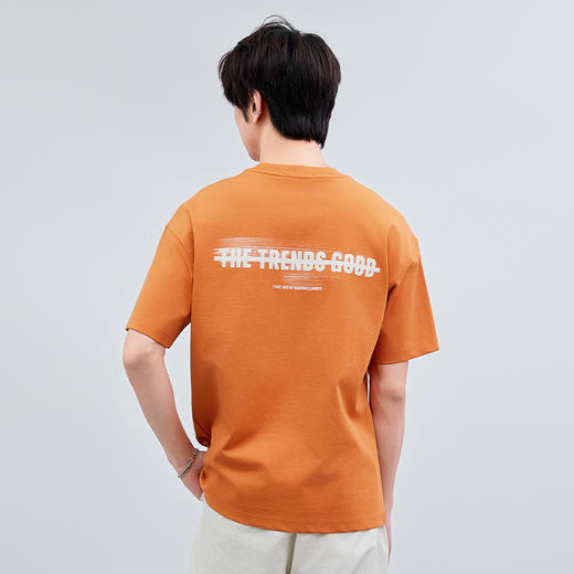 【新品上新】HX 夏季圆领短袖T恤S102522332101 商品图4